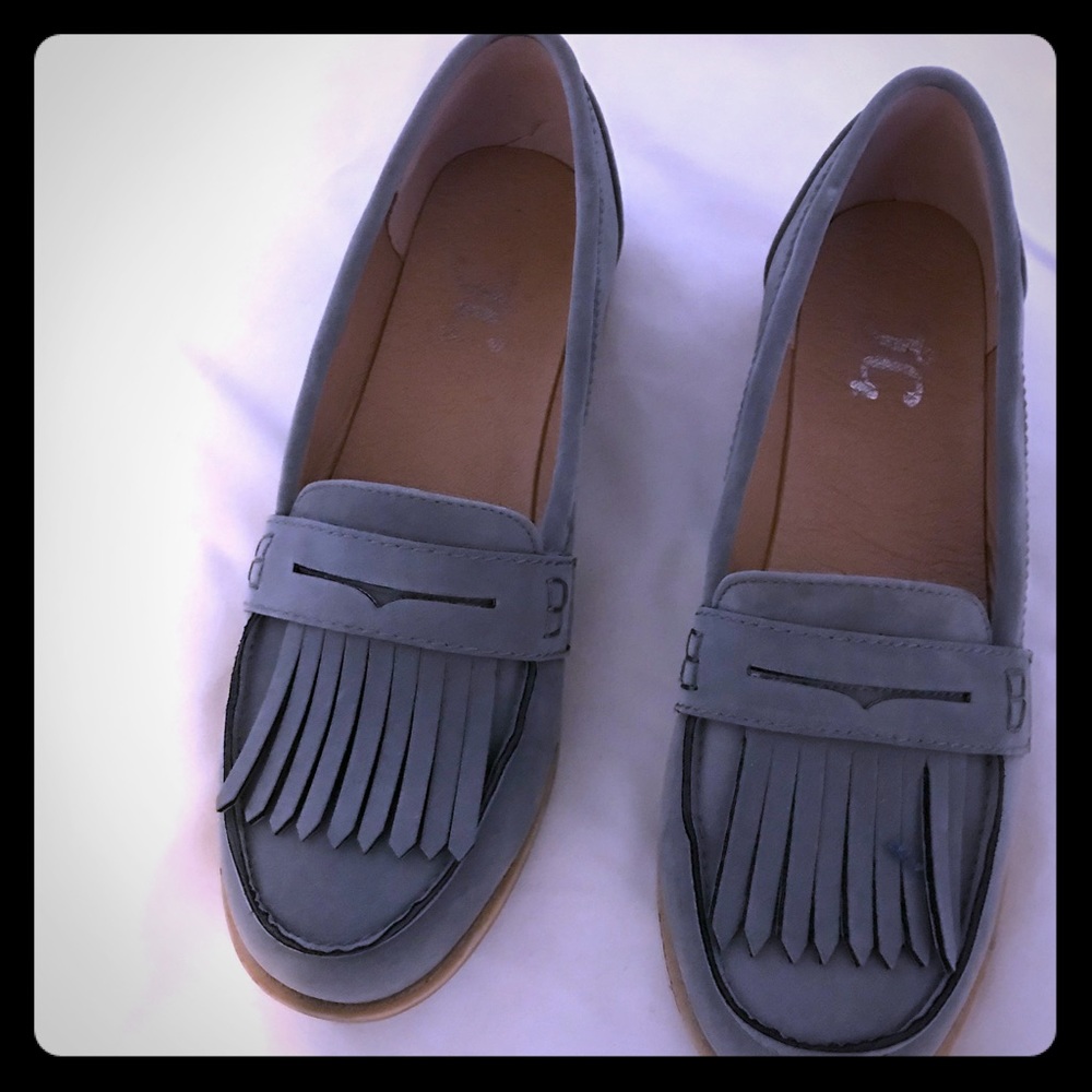 TG Grey Loafers